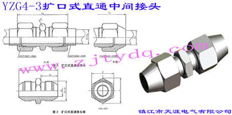 YZG4-3ʽֱͨмͷFlared Couplings-Union