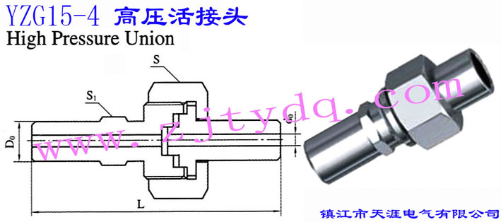 YZG15-4 ѹͷHigh Pressure Union