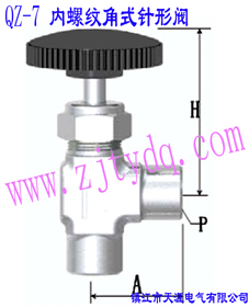 QZ-7 ƽʽηQZ-7 Femals Serew Needle and Angle Pattern Needle Valve