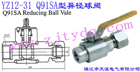 YZ12-31 Q91SA쾶YZ12-31 Q91SA Reducing Ball Valve