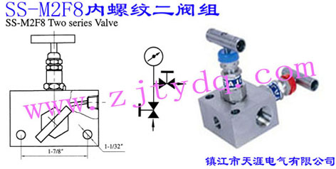 SS-M2F8ƶSS-M2F8 Two Series Valve