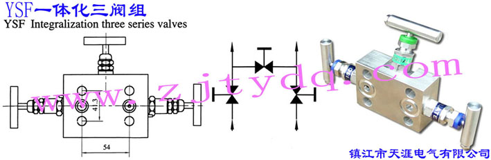 YSFYSF Integralization Three Series Valve