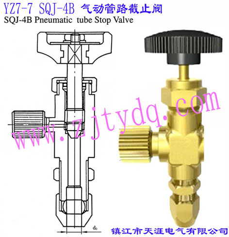 YZ7-7 SQJ-4B ·ֹYZ7-7 SQJ-4B Pneumatic Tube Stop Valve