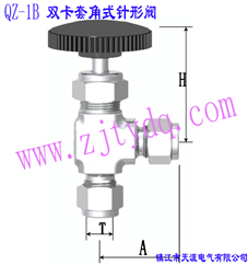 QZ-1B ˫׽ʽηQZ-1B Double-collet Needle Valve