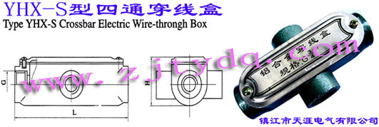 YHX-SͨߺType YHX-S Crossbar Electric Wire-through Box