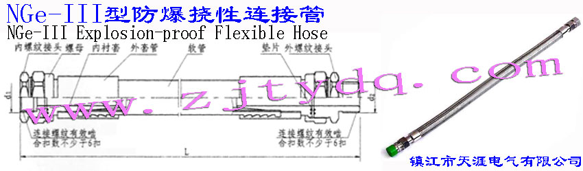 NGe-IIIͷӹNGe-III Explosion-proof Flexible Hose